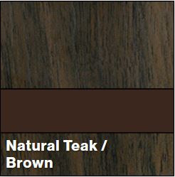 Natural Teak/Brown THE NATURALS 1/16IN - Rowmark The Naturals